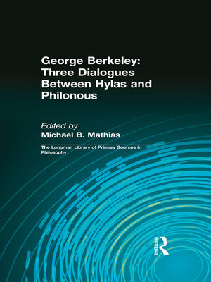 cover image of George Berkeley